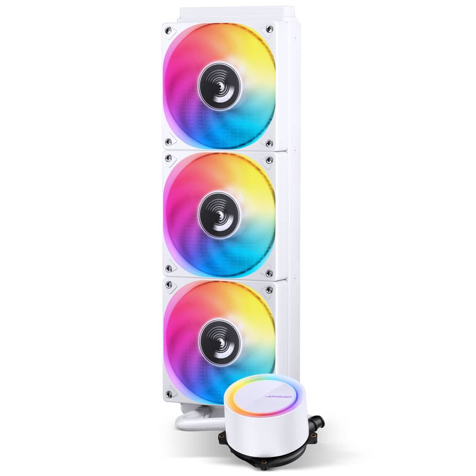 Jonsbo TG-360 ARGB White All In One CPU Cooler - 360mm