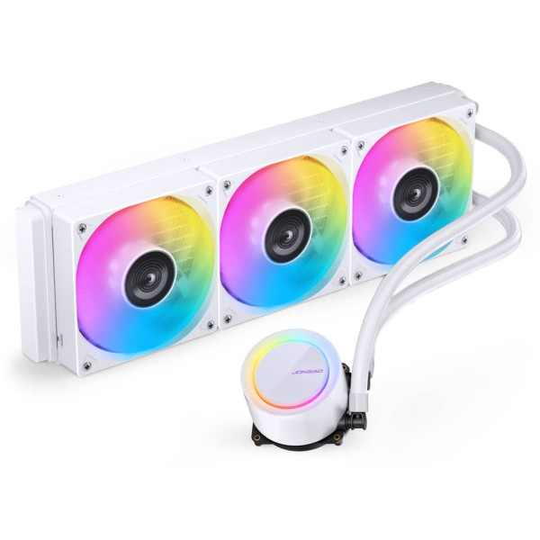 Jonsbo TG-360 ARGB White All In One CPU Cooler – 360mm