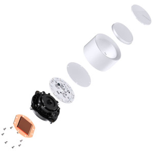 Jonsbo TG-360 ARGB White All In One CPU Cooler - 360mm