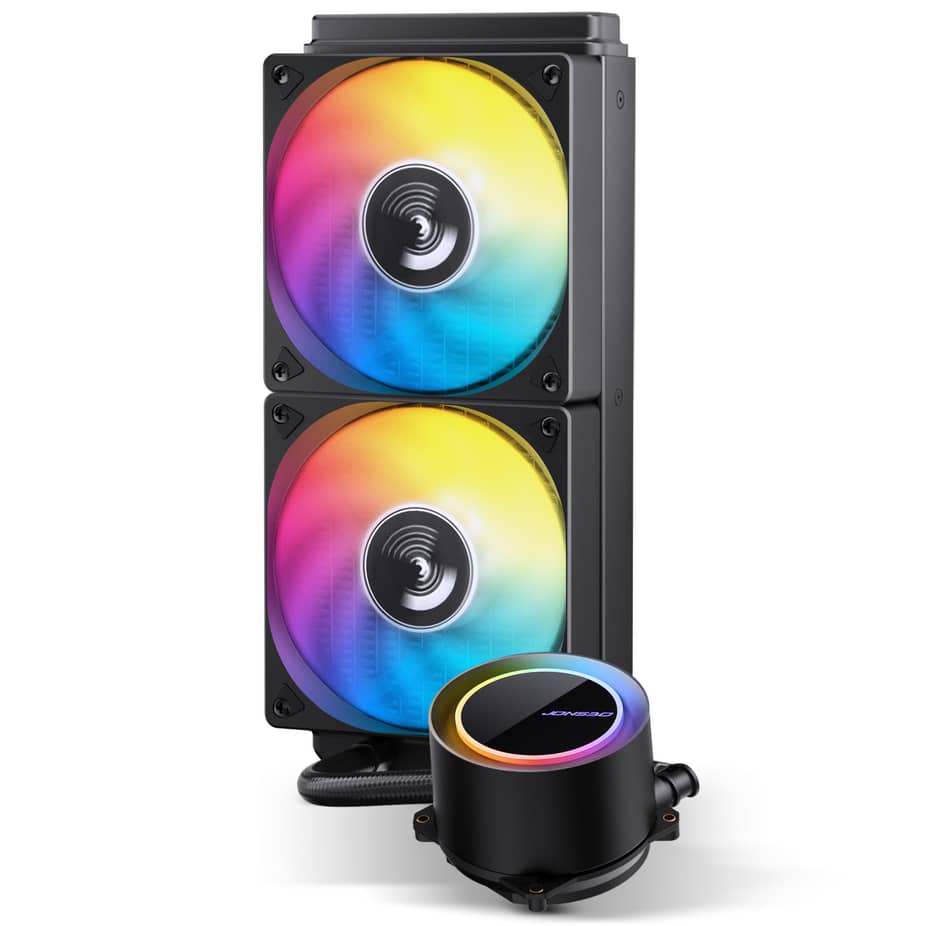 Jonsbo TG-240 ARGB Black All In One CPU Cooler - 240mm