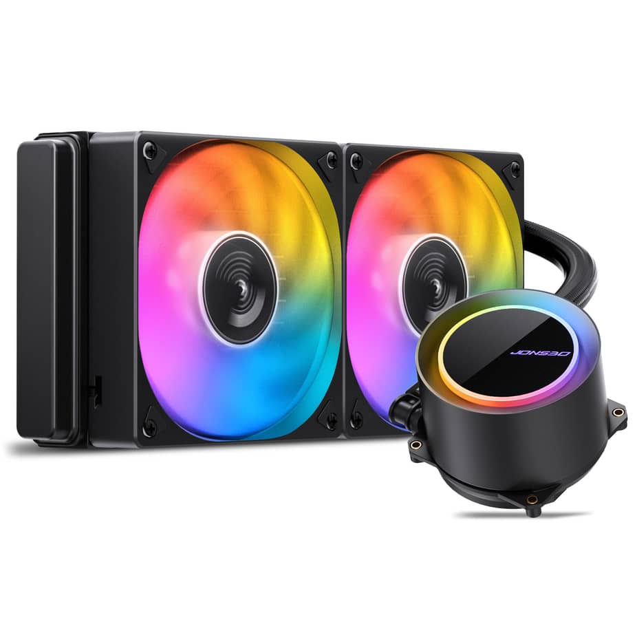 Jonsbo TG-240 ARGB Black All In One CPU Cooler - 240mm
