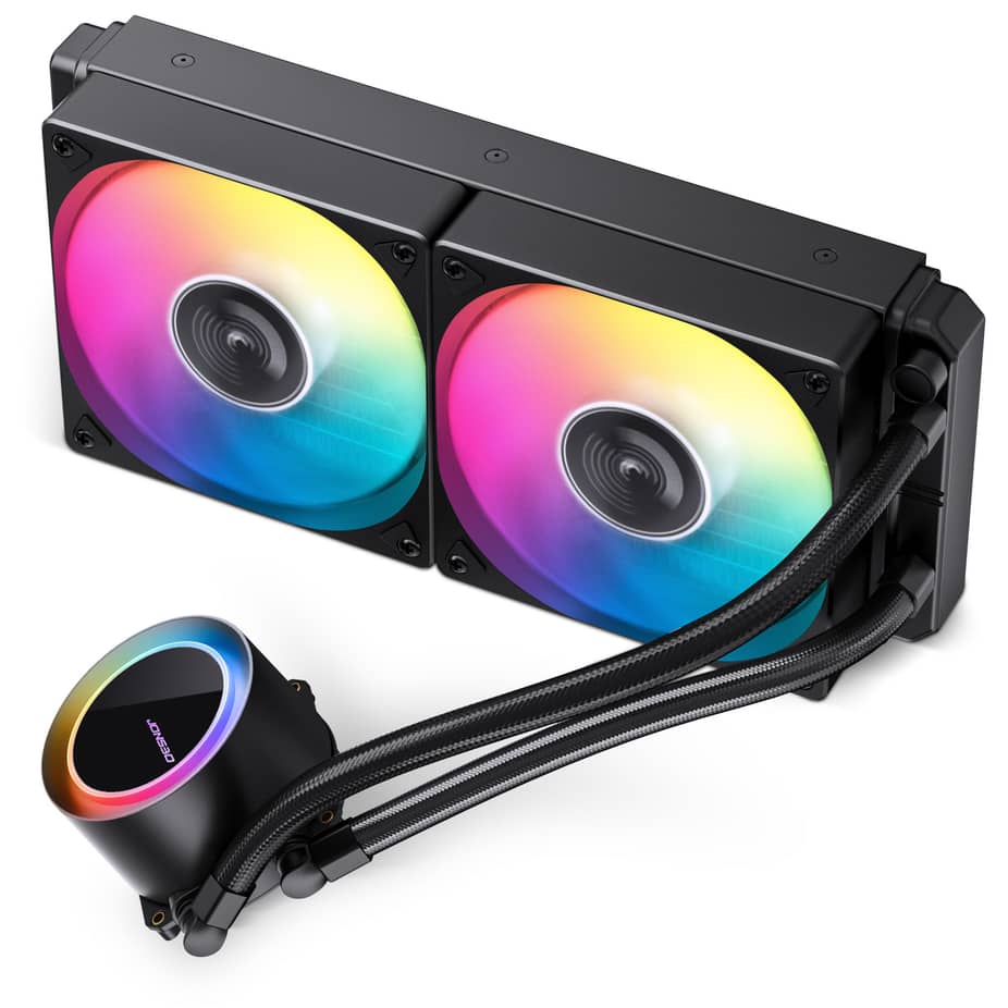 Jonsbo TG-240 ARGB Black All In One CPU Cooler - 240mm