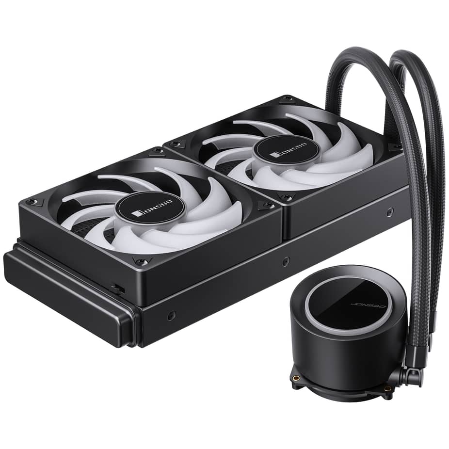 Jonsbo TG-240 ARGB Black All In One CPU Cooler - 240mm