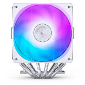 Jonsbo CR-3000E ARGB White Dual Tower CPU Cooler - 120mm