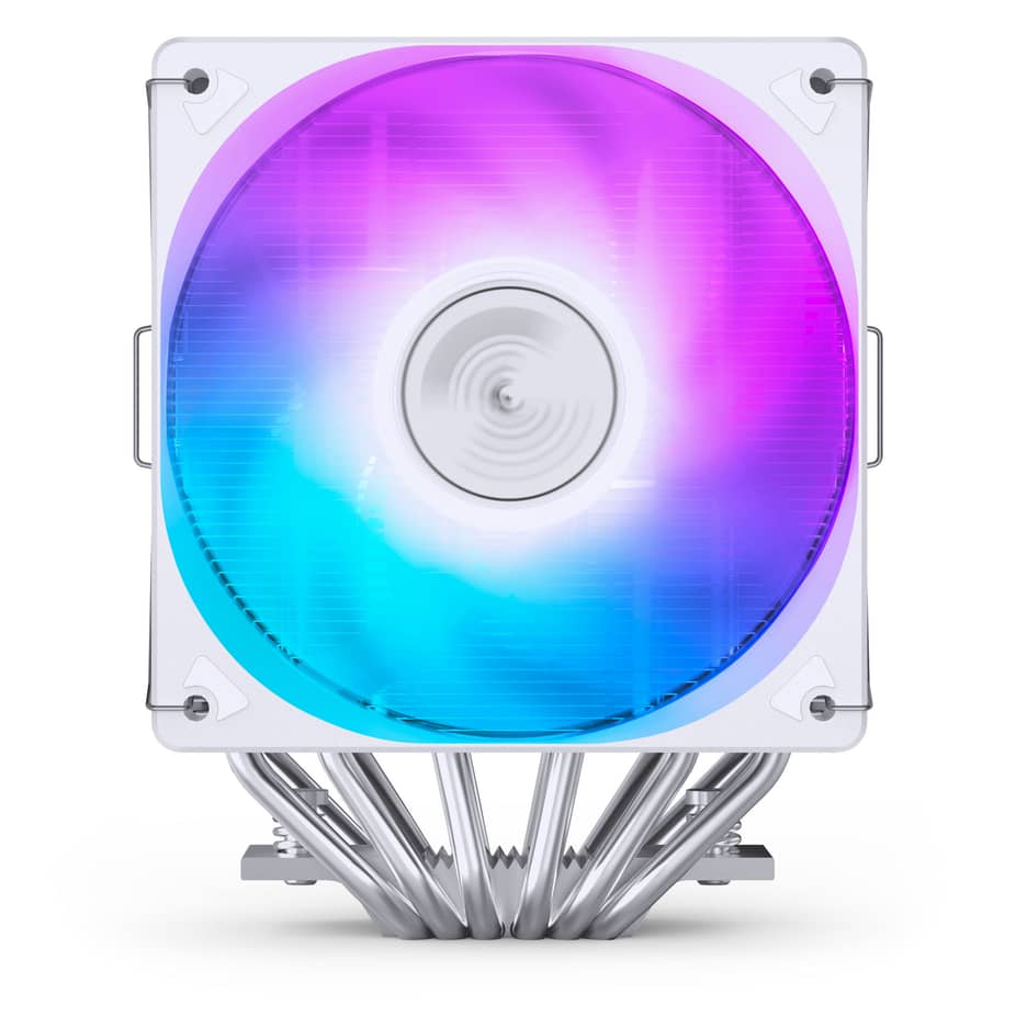 Jonsbo CR-3000E ARGB White Dual Tower CPU Cooler - 120mm