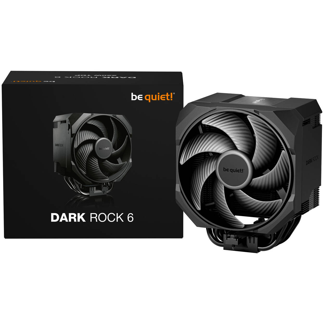 Be quiet! Dark Rock 6 CPU Cooler, PWM - 135mm, black