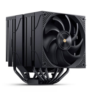 Jonsbo CC90 CPU Cooler, Dual Tower, 130mm PWM Fan, Segment Display - Black