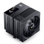 Jonsbo CC90 CPU Cooler, Dual Tower, 130mm PWM Fan, Segment Display - Black