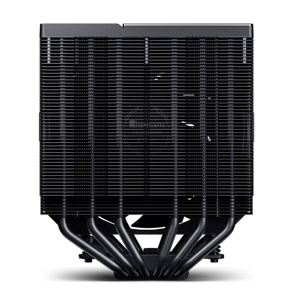 Jonsbo CC90 CPU Cooler, Dual Tower, 130mm PWM Fan, Segment Display - Black