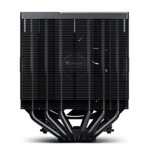 Jonsbo CC90 CPU Cooler, Dual Tower, 130mm PWM Fan, Segment Display - Black