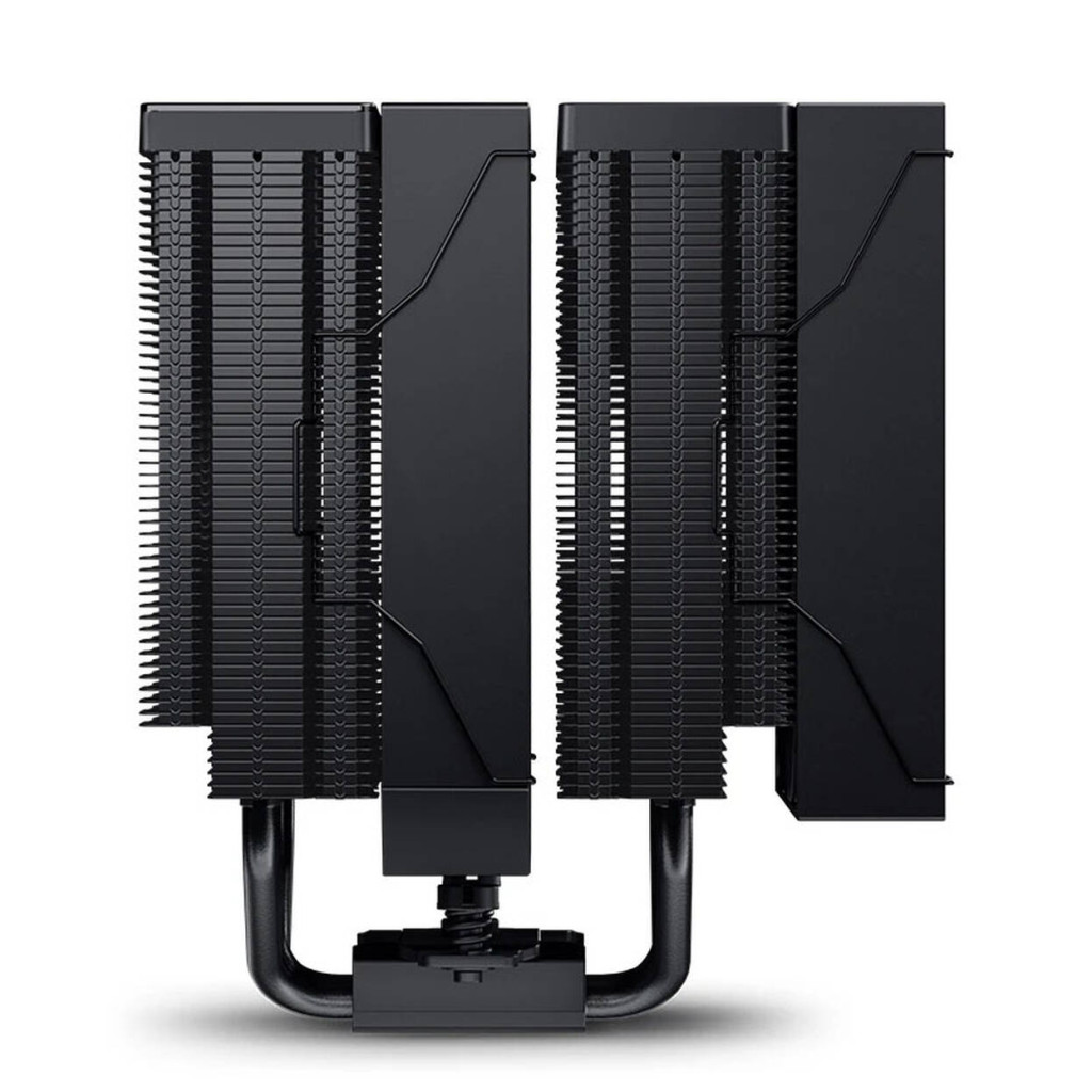 Jonsbo CC90 CPU Cooler, Dual Tower, 130mm PWM Fan, Segment Display - Black