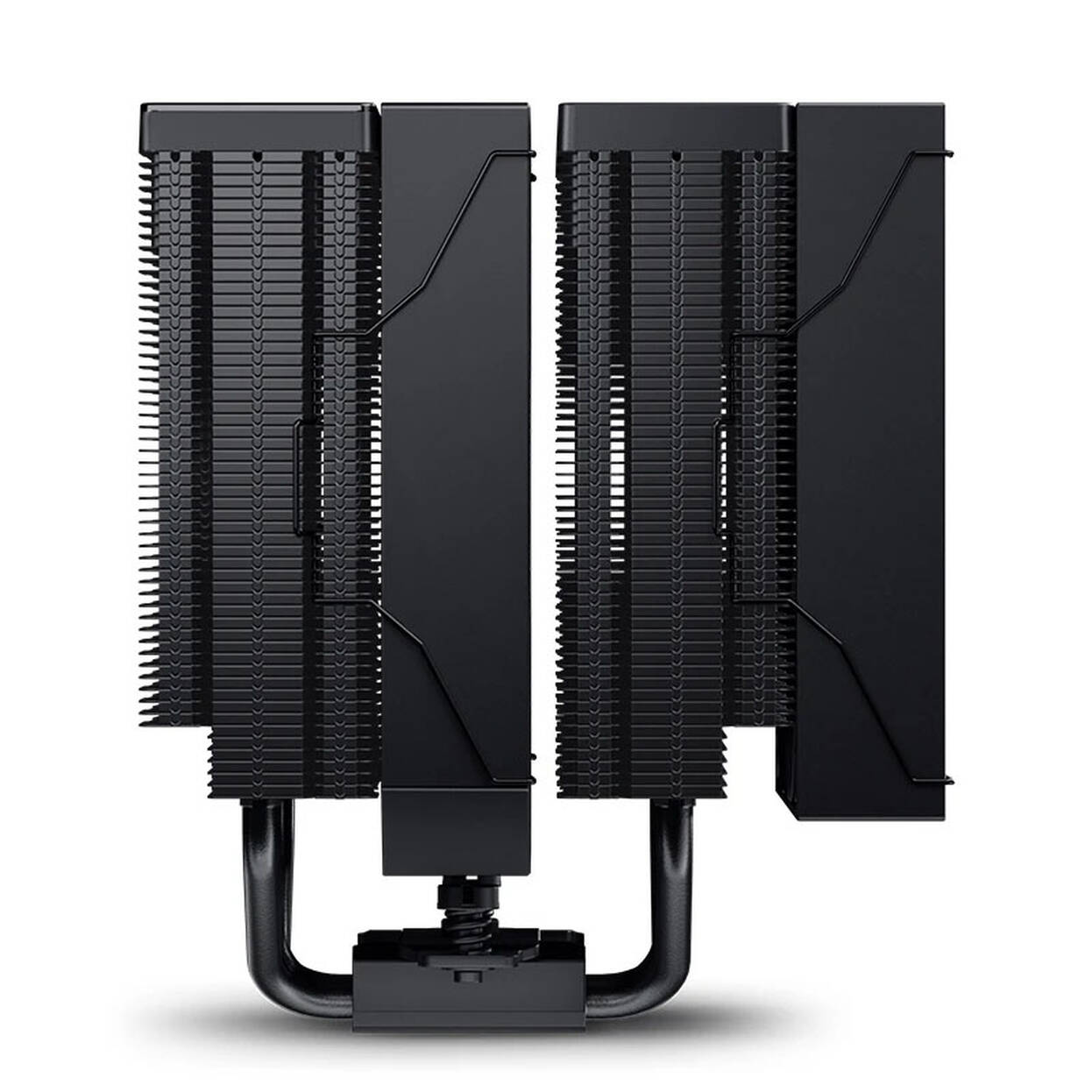 Jonsbo CC90 CPU Cooler, Dual Tower, 130mm PWM Fan, Segment Display - Black