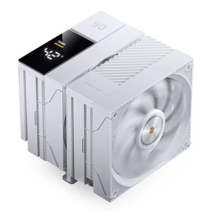 Jonsbo CC90 CPU Cooler, Dual-Tower, 130mm PWM Fan, Segment Display - Black