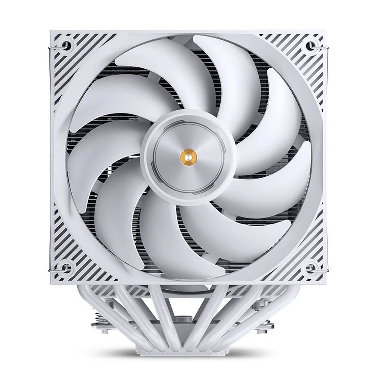 Jonsbo CC90 CPU Cooler, Dual-Tower, 130mm PWM Fan, Segment Display - Black