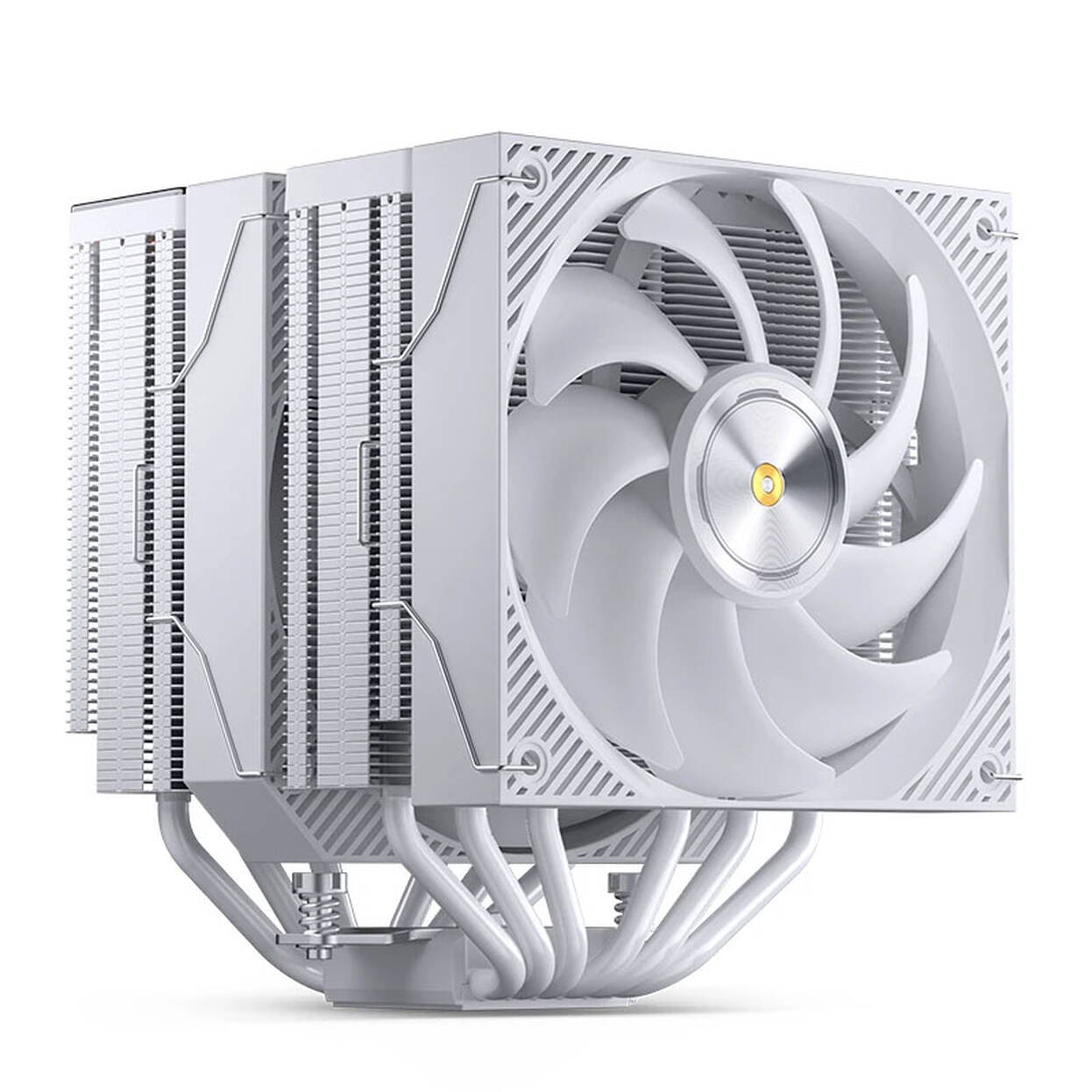 Jonsbo CC90 CPU Cooler, Dual-Tower, 130mm PWM Fan, Segment Display - Black