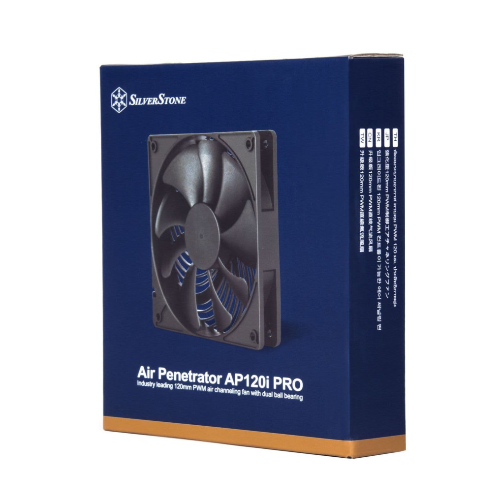 Silverstone Air Penetrator 120i Pro 120mm PWM Fan Black : image 3