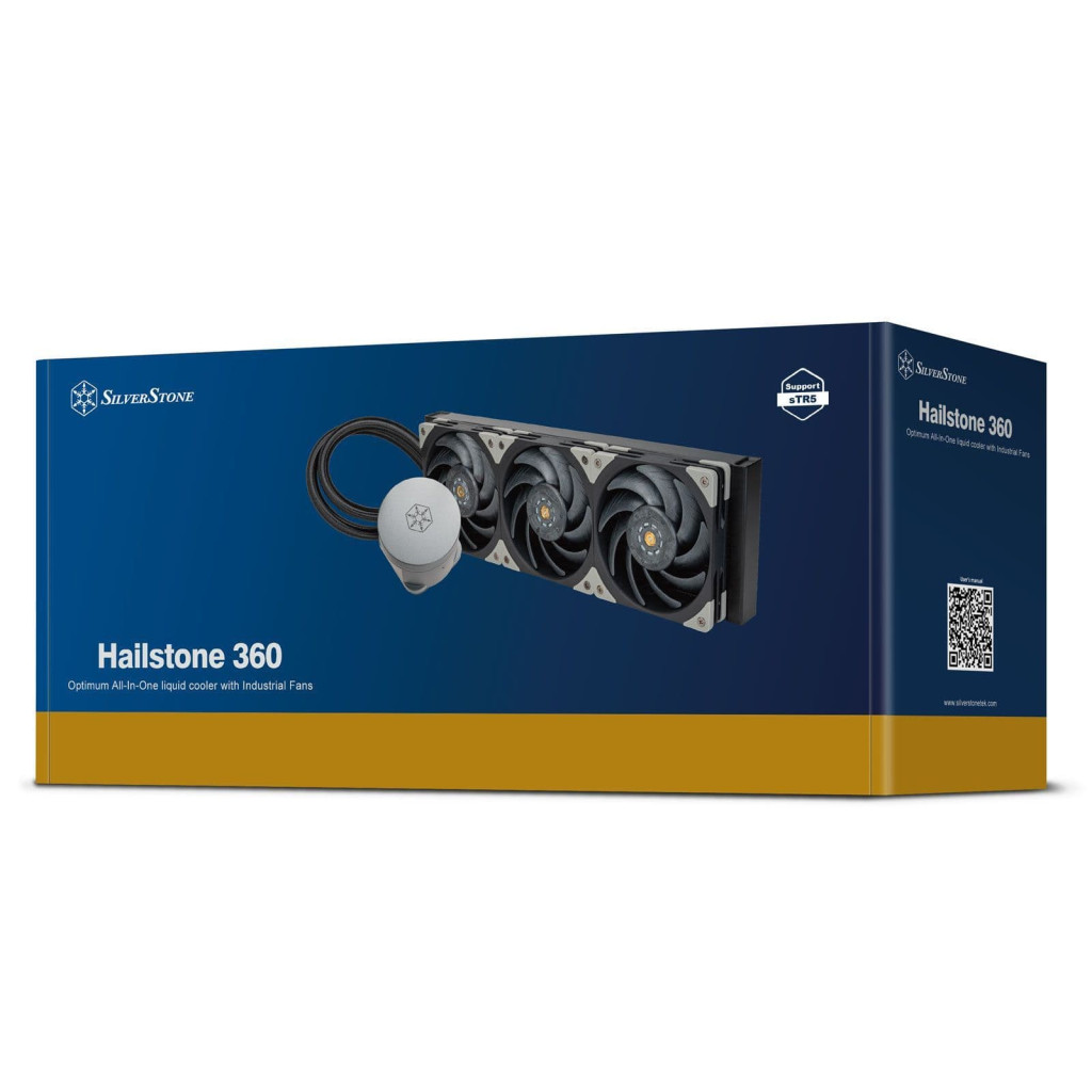 SilverStone Hailstone 360 Optimum All-In-One liquid cooler with Industrial Fans : image 8