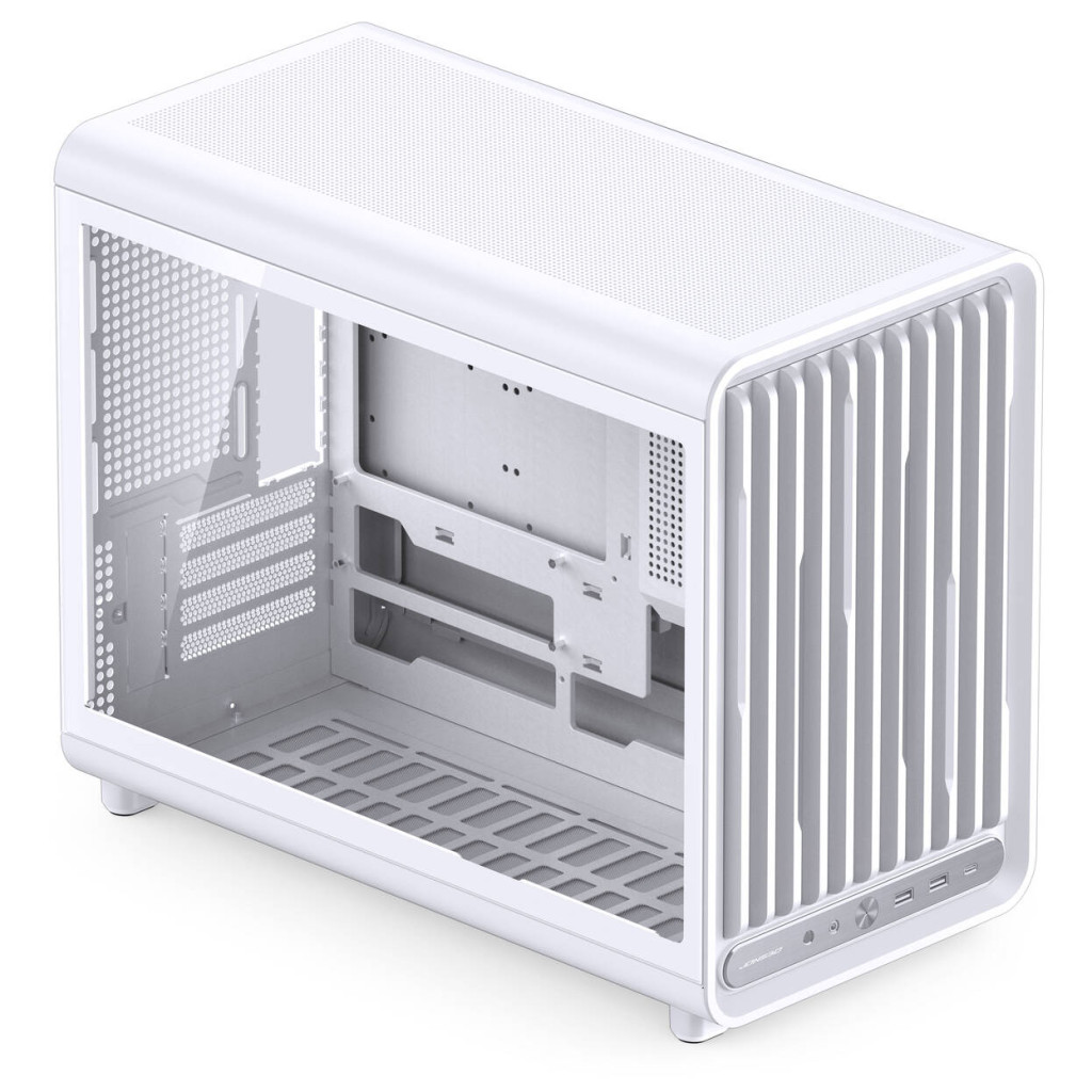Jonsbo D33 STD PC Case, Mini Case, mATX, Tempered Glass - white
