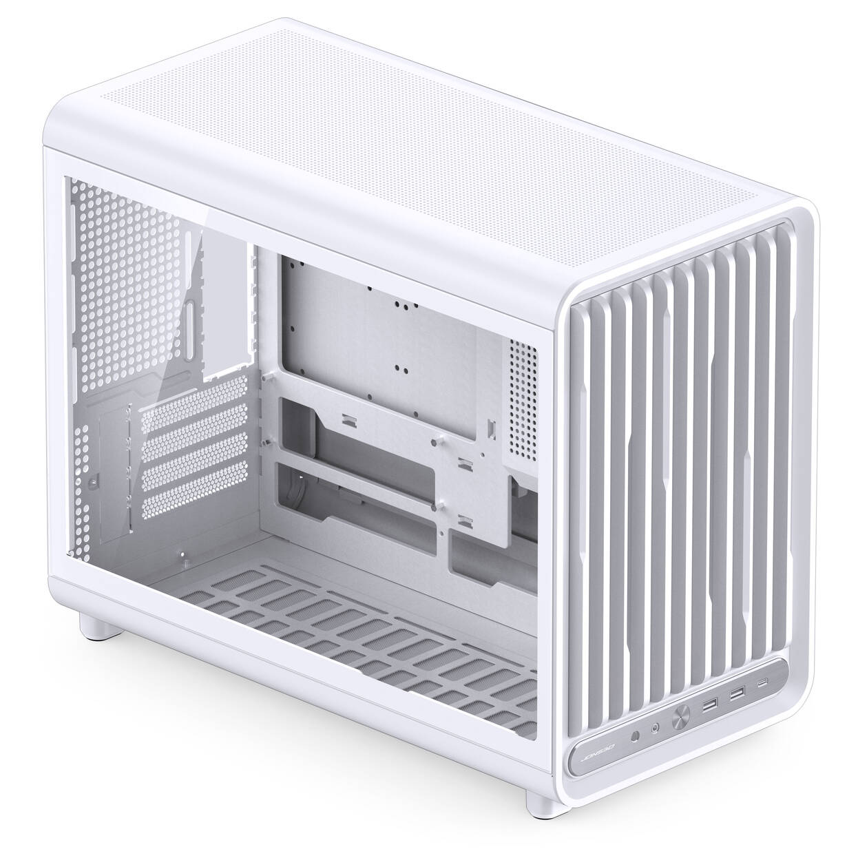 Jonsbo D33 STD PC Case, Mini Case, mATX, Tempered Glass - white