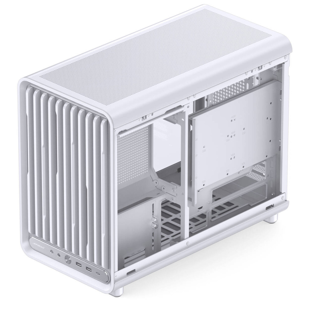 Jonsbo D33 STD PC Case, Mini Case, mATX, Tempered Glass - white