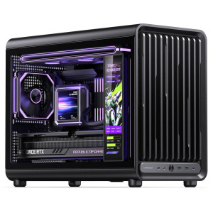 Jonsbo D33 STD PC Case, Mini Case, mATX, Tempered Glass - black