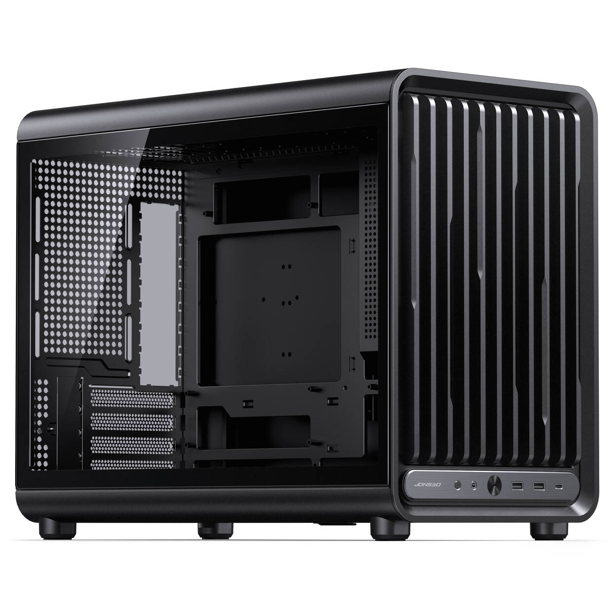 Jonsbo D33 STD PC Case, Mini Case, mATX, Tempered Glass - black