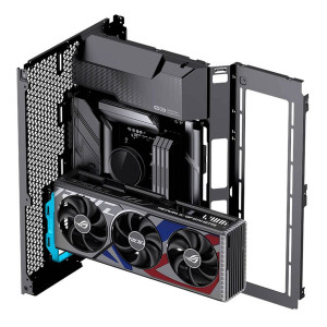 Jonsbo A50 vertical graphics card holder, PCIe 5.0 Riser cable, 175mm - grey