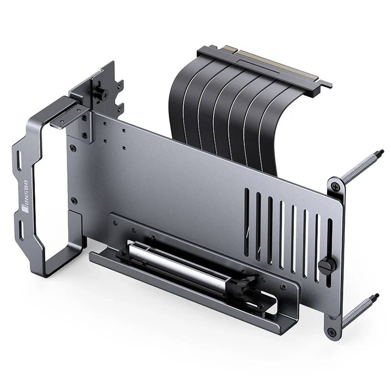 Jonsbo A50 vertical graphics card holder, PCIe 5.0 Riser cable, 175mm - grey