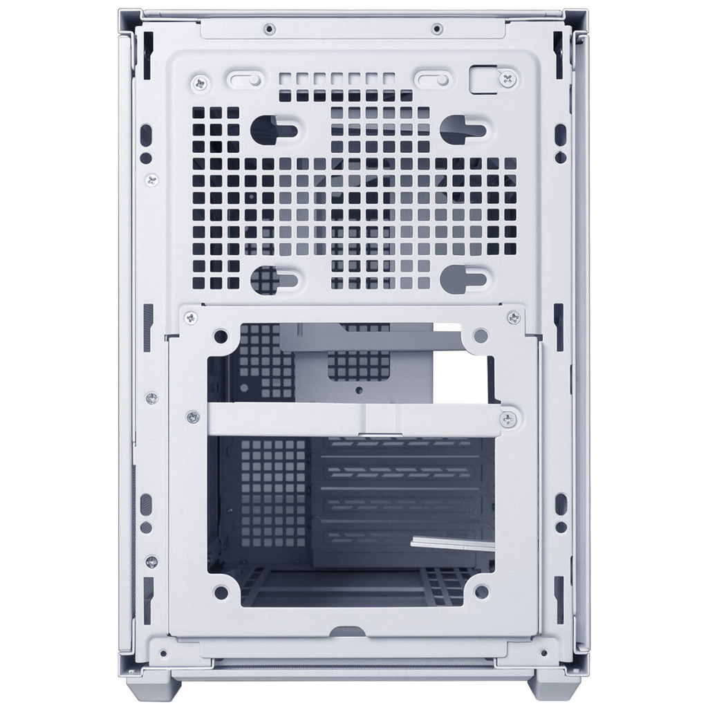 Lian Li DAN Cases B4 Wood Edition PC Case, Micro-ATX - Beech, White