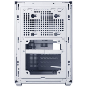 Lian Li DAN Cases B4 Wood Edition PC Case, Micro-ATX - Beech, White