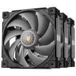 Sudokoo Mach120 PWM Fan - 3-Pack, 120mm, black