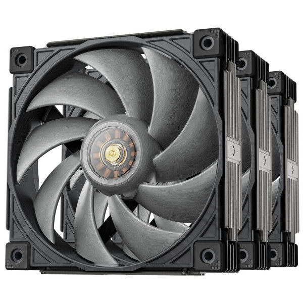 Sudokoo Mach120 PWM Fan – 3-Pack, 120mm, black