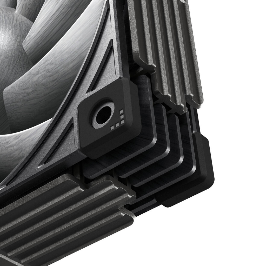 Sudokoo Mach120 PWM Fan - 3-Pack, 120mm, black