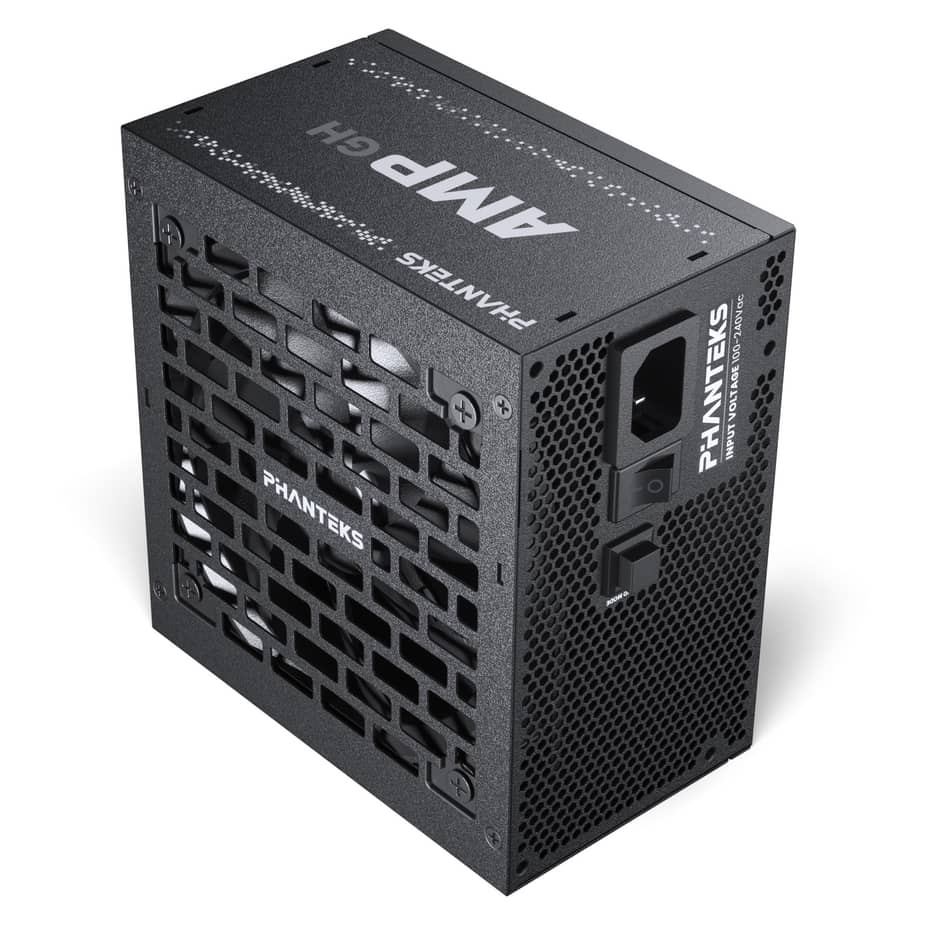 Phanteks AMP GH 750W ATX 3.1 PCIe 5.1 80 Plus Gold Modular Power Supply - Black