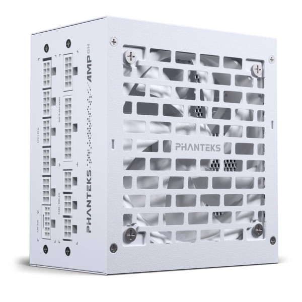 Phanteks AMP GH 750W ATX 3.1 PCIe 5.1 80 Plus Gold Modular Power Supply – White