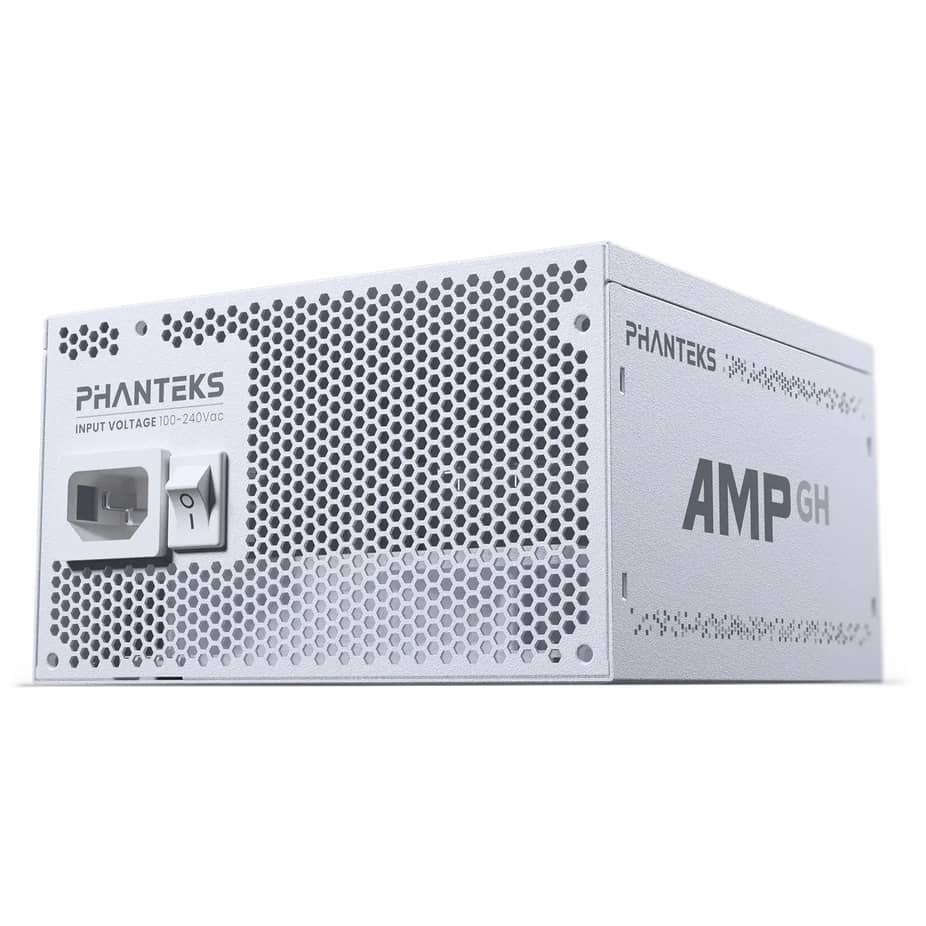 Phanteks AMP GH 1000W V2 ATX 3.1 PCIe 5.1 80 Plus Platinum Modular Power Supply - White : image 3
