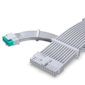 Phanteks AMP GH 1000W V2 ATX 3.1 PCIe 5.1 80 Plus Platinum Modular Power Supply - White : image 7
