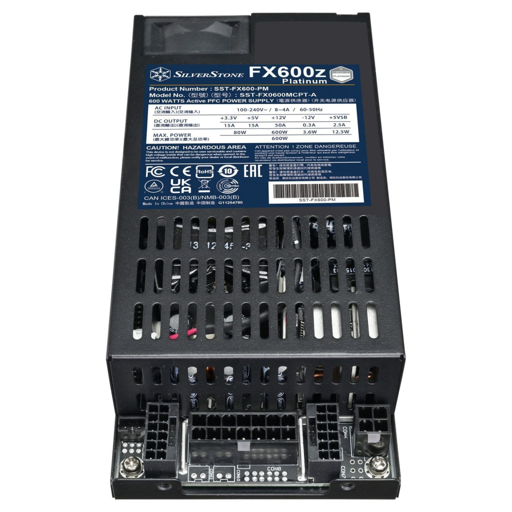 Silverstone 600w Flex Fully Modular Cybenetics Platinum Power Supply : image 3