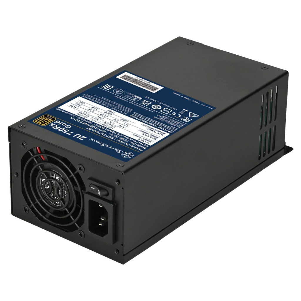Silverstone 2U 750Rx 80Plus Gold Power Supply : image 1