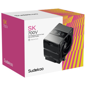 Sudokoo SK700V CPU Cooler - 120mm, black