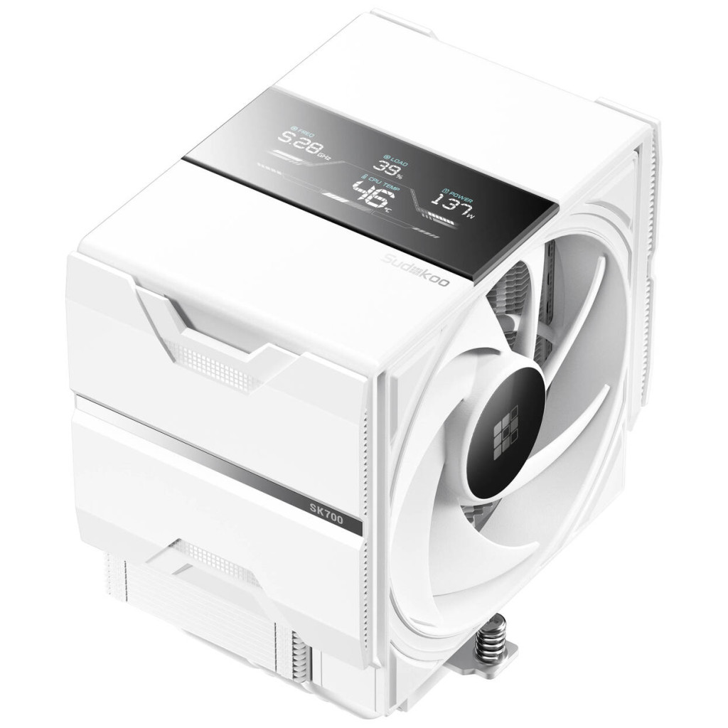 Sudokoo SK700V CPU Cooler - 120mm, white