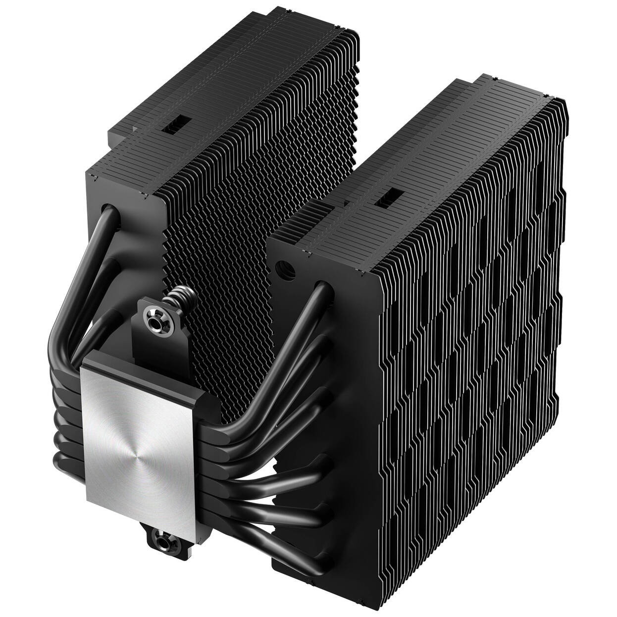 Sudokoo SK620V CPU Cooler, Dual Tower - 2x 120mm, black