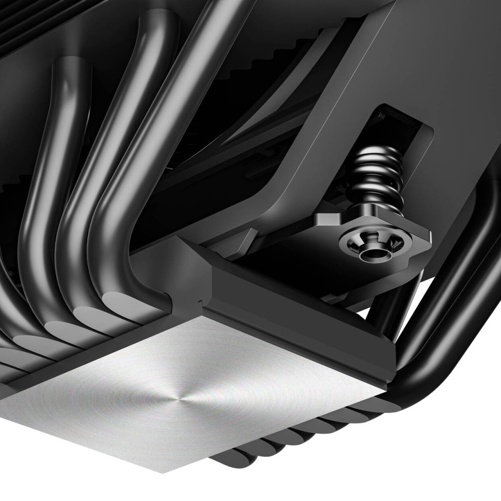 Sudokoo SK620V CPU Cooler, Dual Tower - 2x 120mm, black