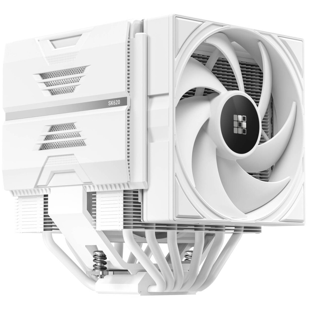 Sudokoo SK620V CPU Cooler, Dual Tower - 2x 120mm, white