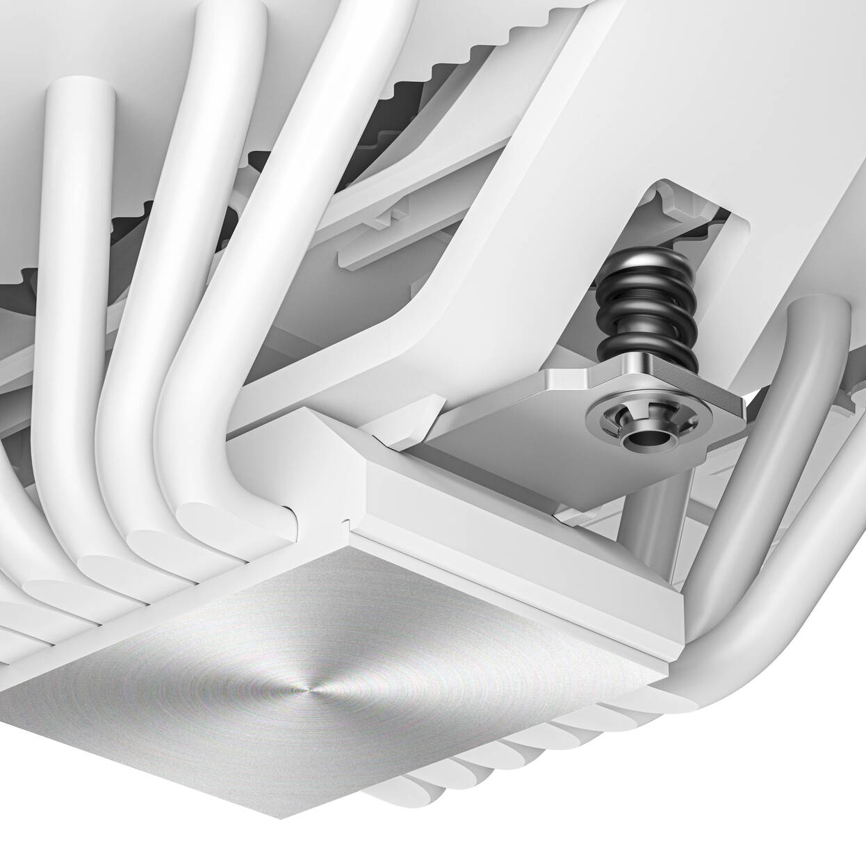 Sudokoo SK620V CPU Cooler, Dual Tower - 2x 120mm, white