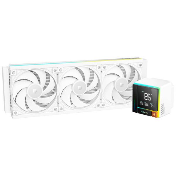Sudokoo Energlo 360 AiO Water Cooling, LCD Display, ARGB – 360mm, white