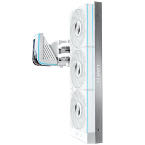 Lian Li HydroShift II OLED Curved 360 UNI FAN P28 AiO Water Cooling, 360 mm, OLED Display, P28 Fan - White