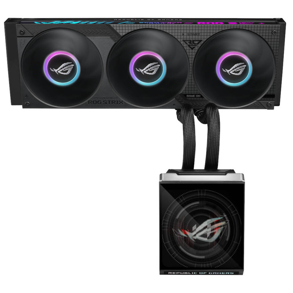 Asus ROG STRIX SLC IV 360 ARGB LCD AiO Water Cooling - 360mm, black