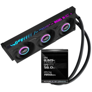 Asus ROG STRIX LC IV 360 ARGB LCD AiO Water Cooling - 360mm, black