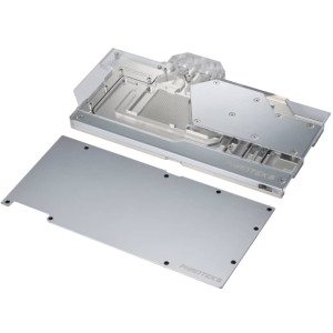 Phanteks Glacier RTX 3090Ti ASUS Graphics Card Water Block with Backplate - Chrome